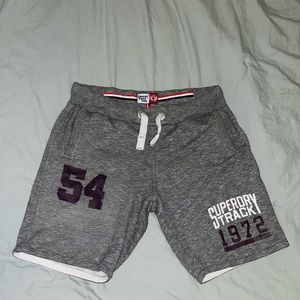Grey Superdry shorts size Large.